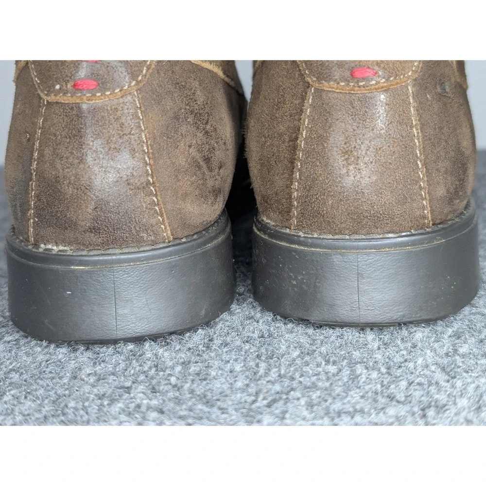 Clarks Collection Men's Size‎ 10.5 Soft Cushion W/ Ortholite Loafers Brown Suede
